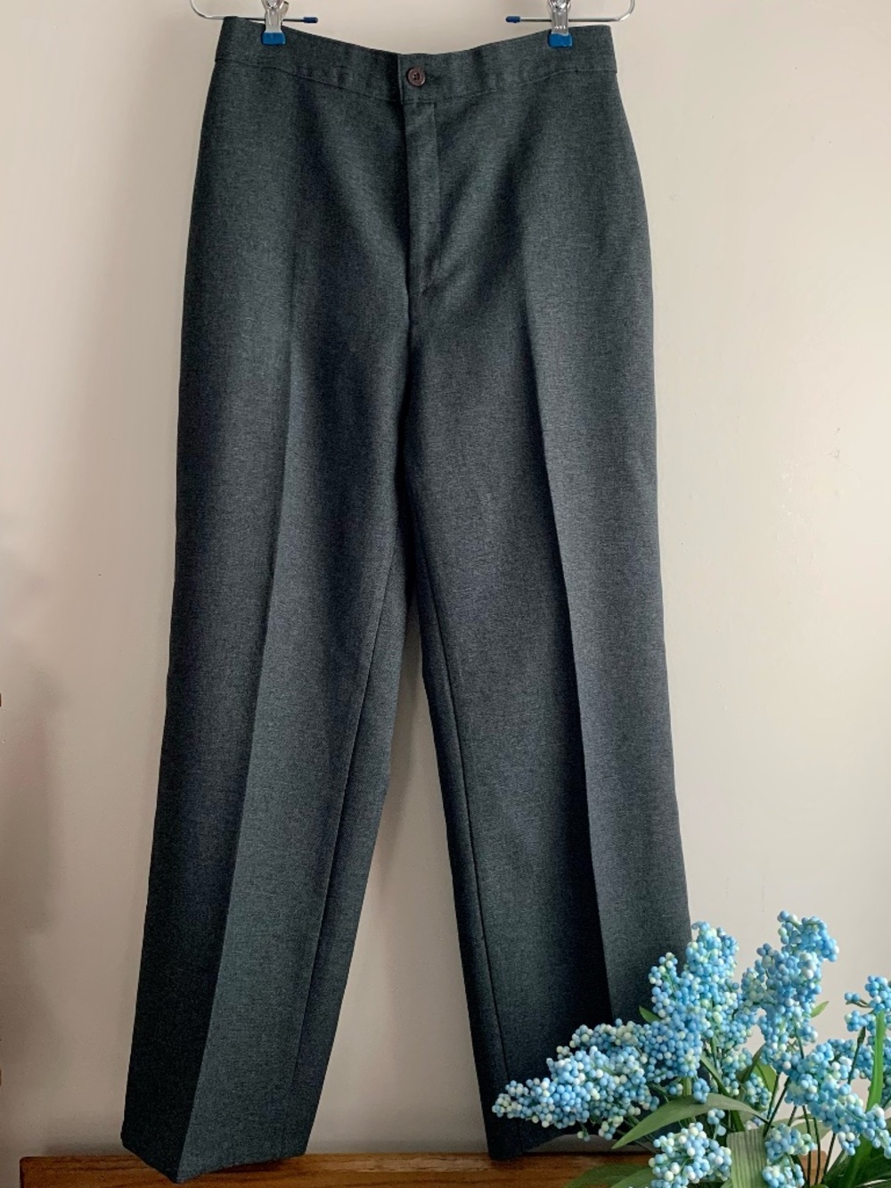 Vintage 1982 Levi Strauss Dress Trousers Action Slacks Gray